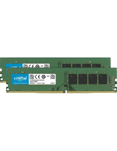 Pamięć Ram Crucial 16GB 2x8GB 2400MHz DDR4 CL17 DIMM (CT2K8G4DFS824A)