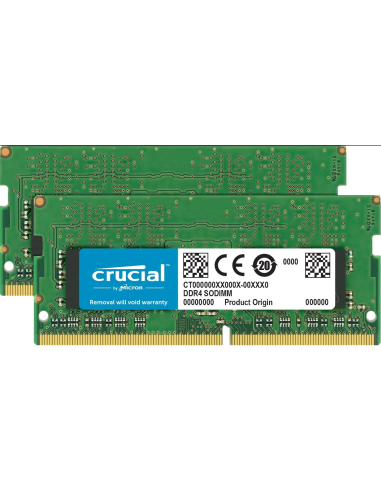 Pamięć Ram Crucial KIT SODIMM, DDR4, 32 GB, 2666 MHz, CL19 CT2K16G4S266M