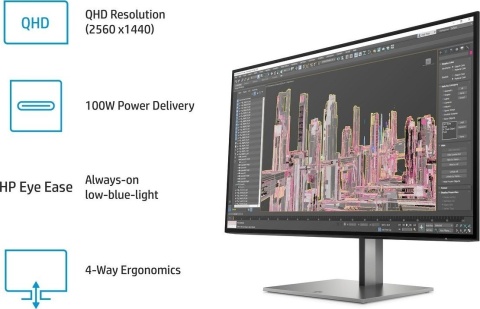 Monitor HP Monitor HP Z27u G3 QHD IPS 27 Monitor HP Monitor HP Z27u G3 QHD IPS 27