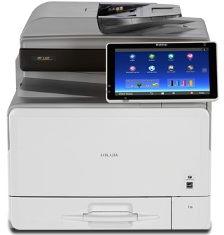 Nashuatec MP C307 – urządzenie wielofunkcyjne A4/A3, kolor, WiFi, skaner, fax