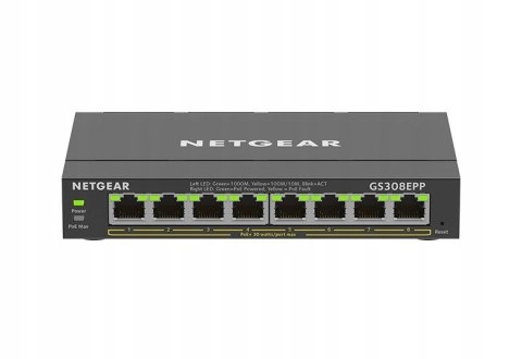 Netgear Przełącznik Switch GS308EPP 8xGE PoE+ Netgear Przełącznik Switch GS308EPP 8xGE PoE+