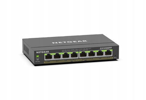 Netgear Przełącznik Switch GS308EPP 8xGE PoE+ Netgear Przełącznik Switch GS308EPP 8xGE PoE+