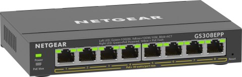 Netgear Przełącznik Switch GS308EPP 8xGE PoE+ Netgear Przełącznik Switch GS308EPP 8xGE PoE+