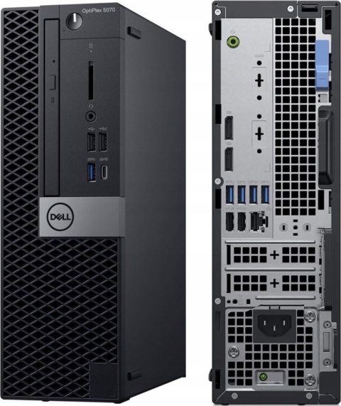Dell OptiPlex 5070 SFF, I5 9500, 8GB RAM, DYSK 256GB SSD, DVD-RW, INTEL, WINDOWS 11 PRO