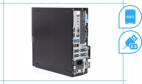 Dell OptiPlex 5070 SFF, I5 9500, 8GB RAM, DYSK 256GB SSD, DVD-RW, INTEL, WINDOWS 11 PRO