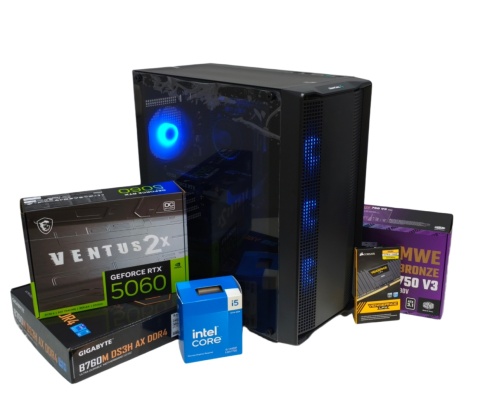 Komputer ZAR-KOM ProGamer Intel Core i5-14400F RTX 5060 1TB NVMe 32 GB RAM Windows 11 Pro
