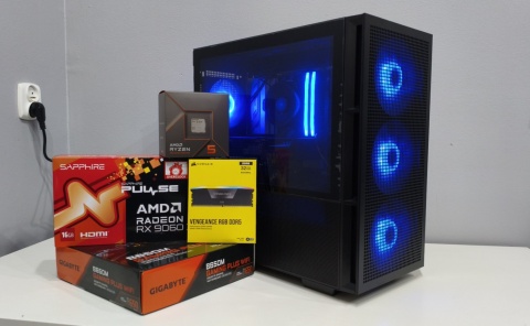 Komputer ZAR-KOM ProGamer Ryzen 5 7600 Radeon 9060 XT 1TB NVMe 32 GB RAM Windows 11 Pro