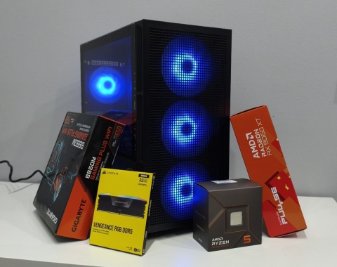 Komputer ZAR-KOM ProGamer Ryzen 5 7600 Radeon 9060 XT 1TB NVMe 32 GB RAM Windows 11 Pro