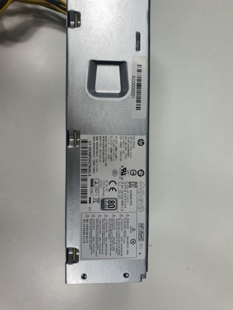 Zasilacz HP ProDesk 600 G4 SFF 180W L08404-004 80 PLUS PLATINUM / sc0000001 Zasilacz HP ProDesk 600 G4 SFF 180W L08404-004 80 PLUS PLATINUM / sc0000001