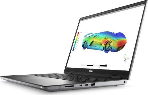 Dell Precision 7670, i9-12950HX, 32GB, DYSK SSD 500 GB + 500 GB, NVIDIA RTX A2000, WQUXGA, Windows 11 Pro