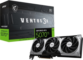 Karta Graficzna MSI GeForce RTX 5070 Ti Ventus 3X OC 16GB GDDR7
